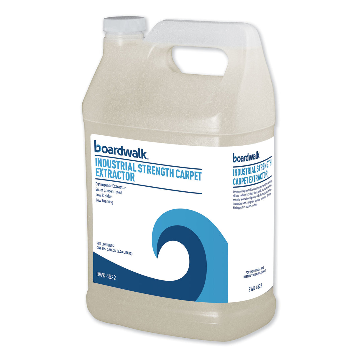 Boardwalk® 1 Gallon Bottle Carpet Extractor, Clean Scent, Each (BWK4822EA)