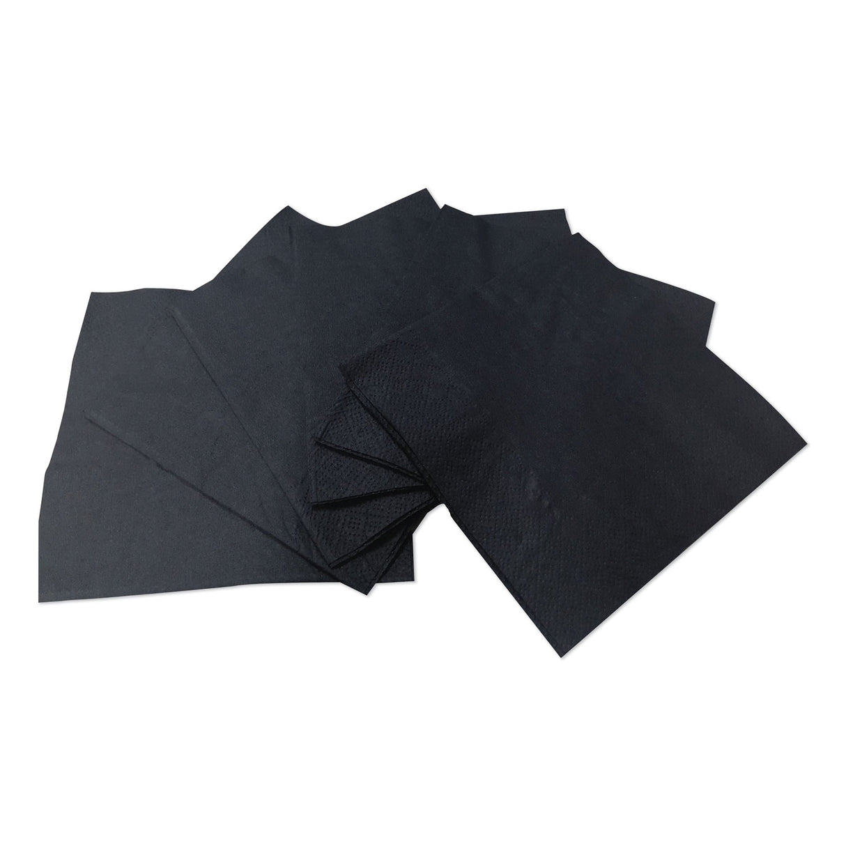 GEN® Cocktail Napkins, 1-Ply, Black, 4000 Napkins (GEN1401)