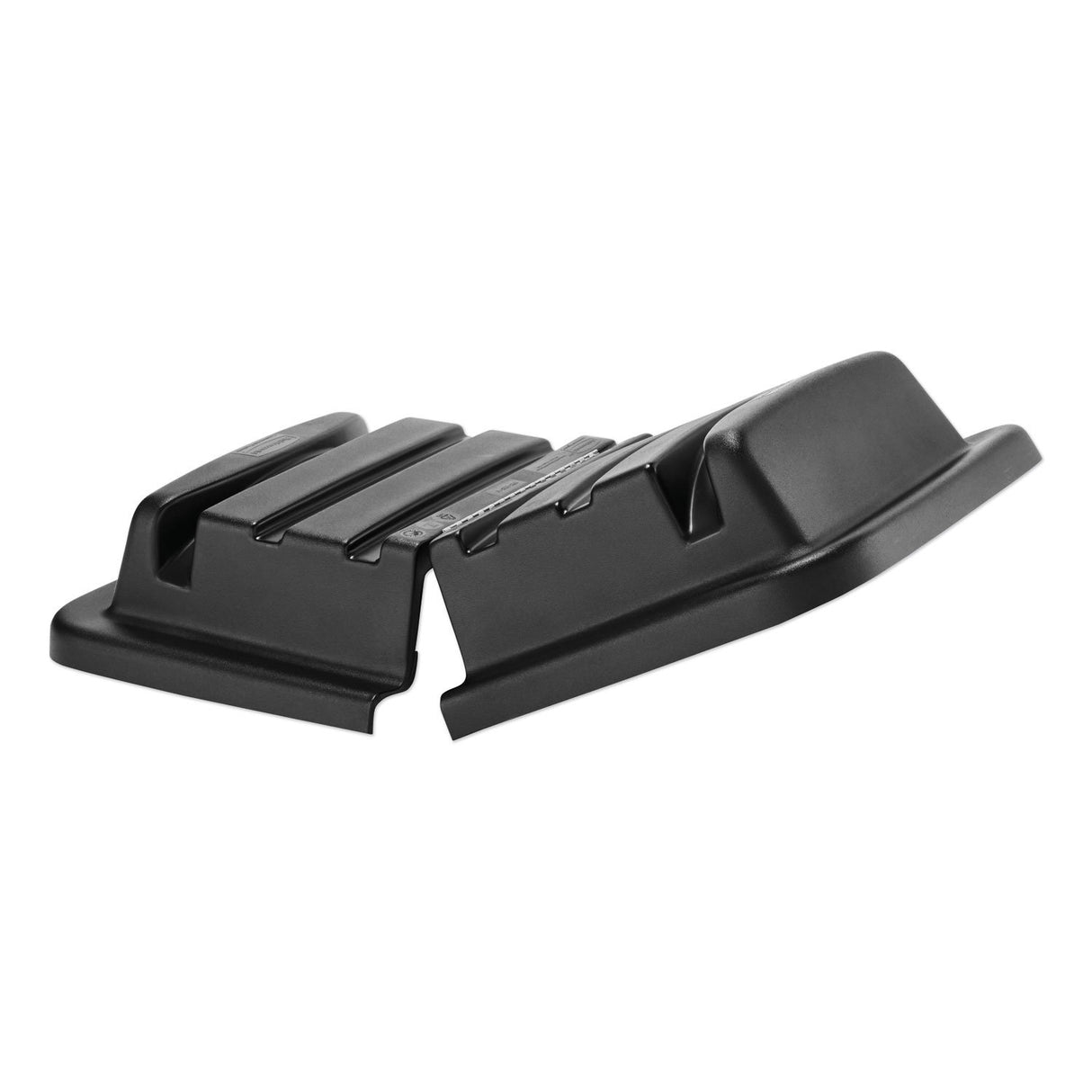 Rubbermaid Commercial Hinged Dome Lid for Cube Truck, Black (461300BLA)