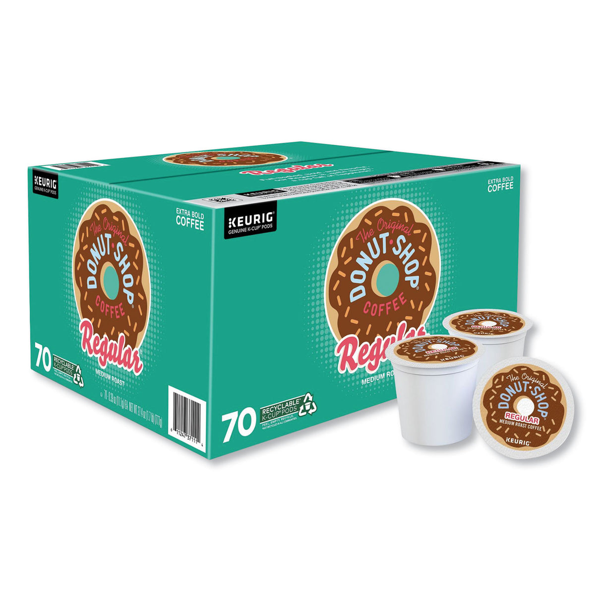 The Original Donut Shop Donut Shop Regular Bulk K-Cups, 70/Carton (7111)