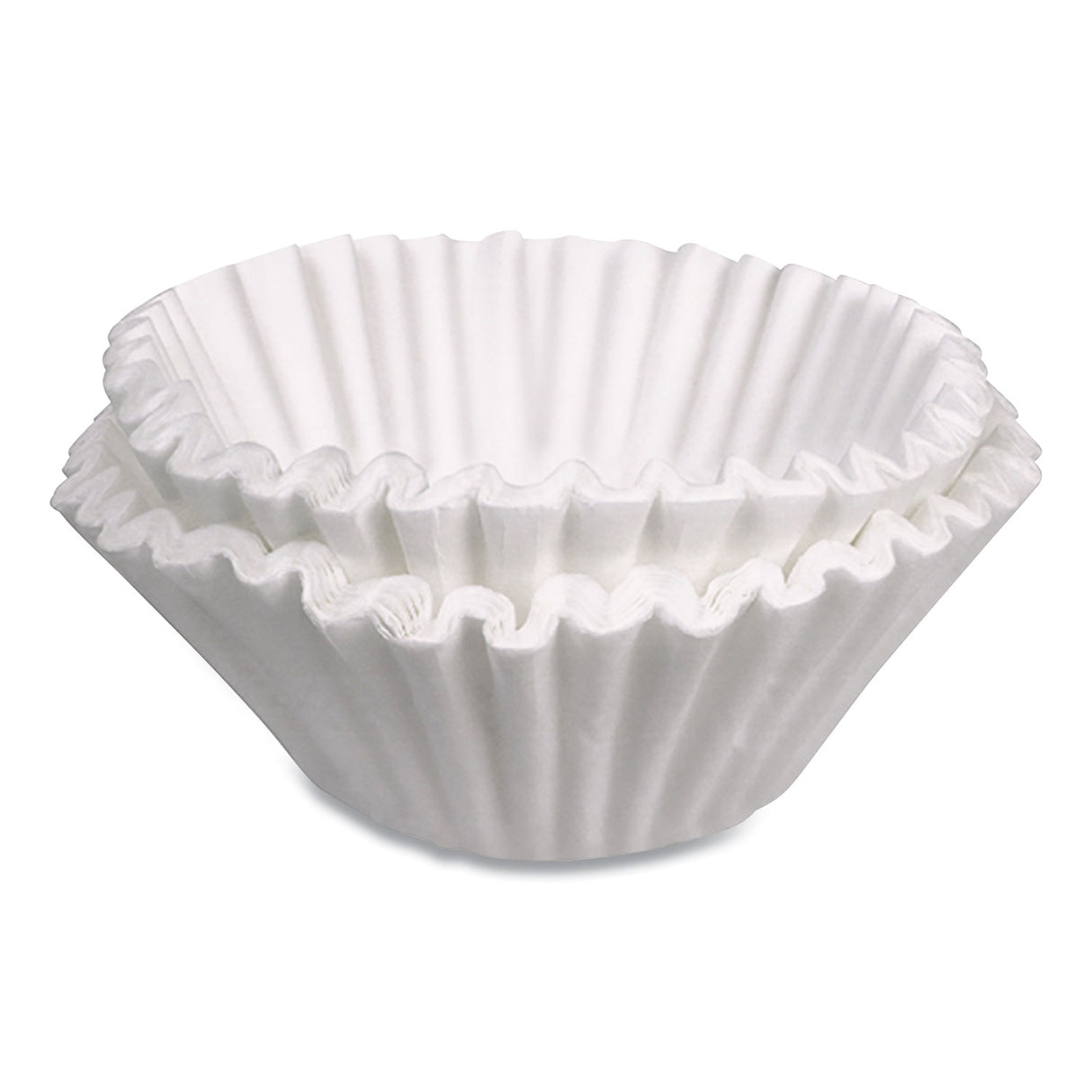 BUNN Coffee Filters, 12 Cup Size, Flat Bottom, 3,000/Carton (00518)