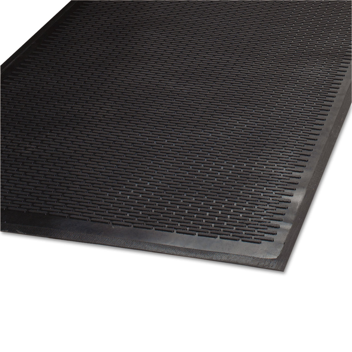 Guardian Clean Step Outdoor Rubber Scraper Mat, Polypropylene, 36 x 60, Black (14030500)