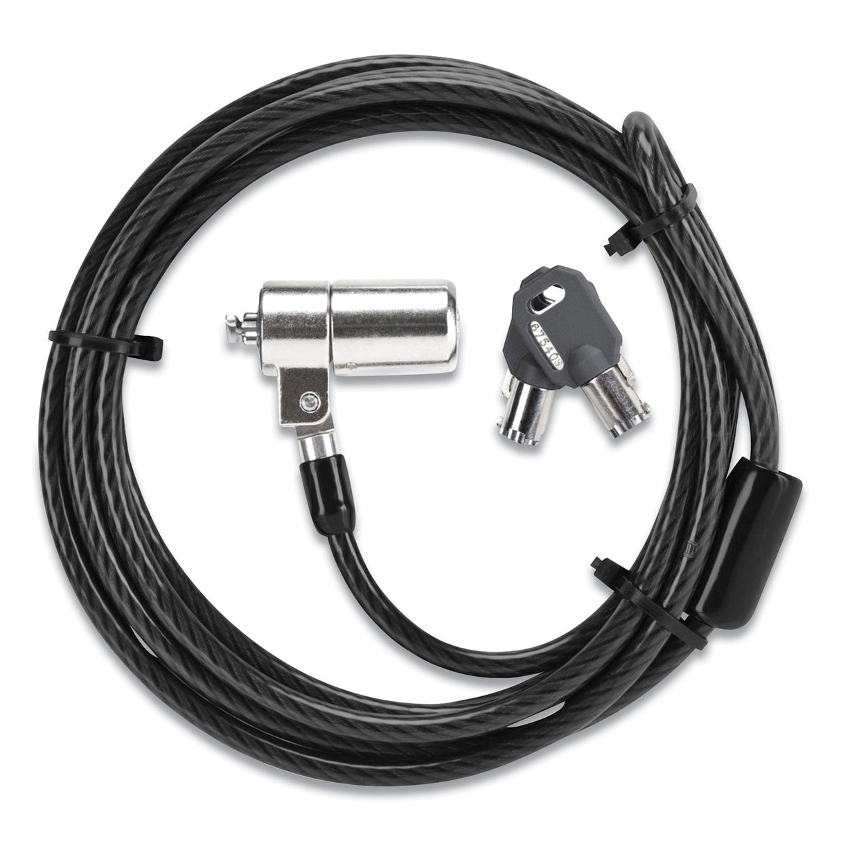 Targus DEFCON KL Cable Lock, 6 ft, Black (ASP48USX)