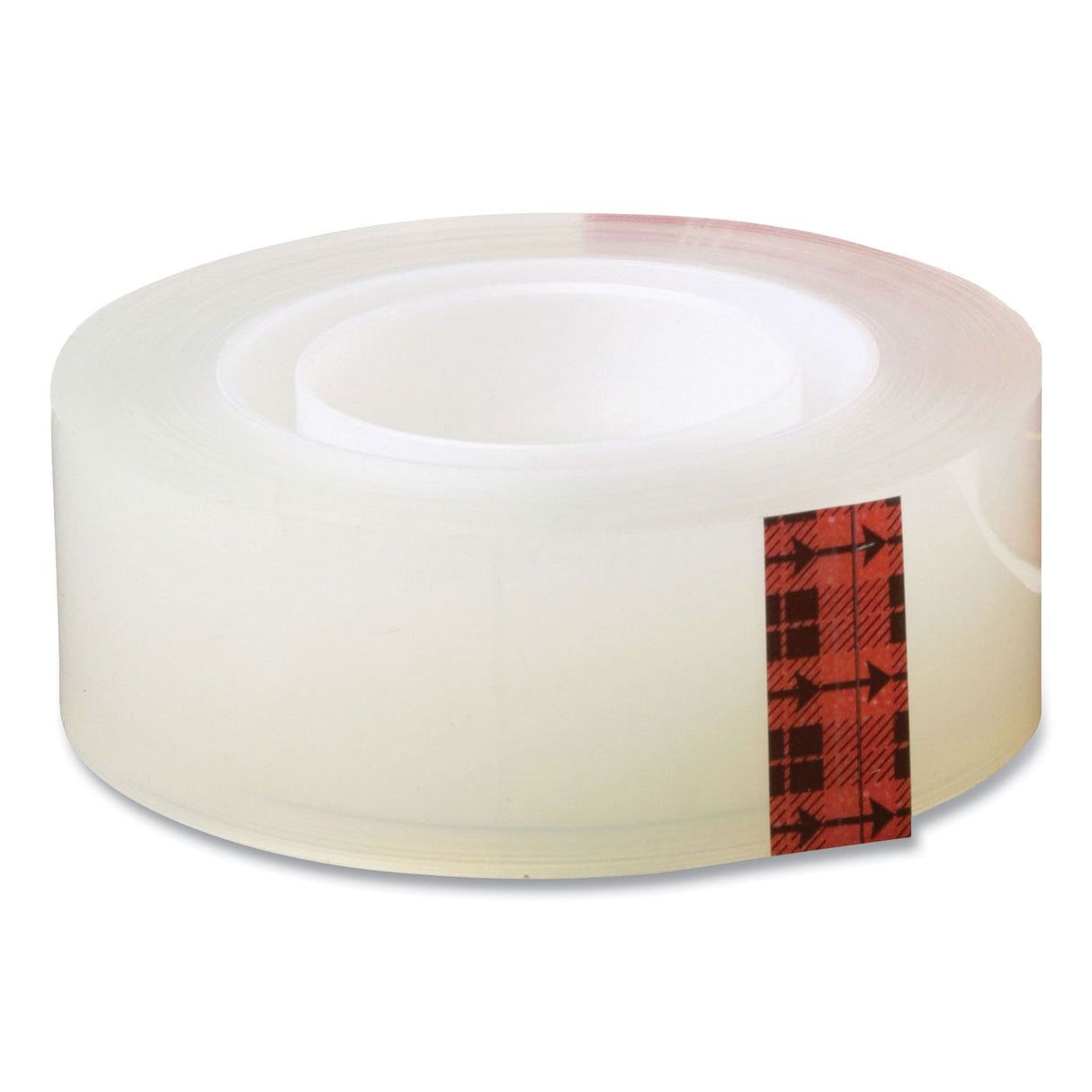 Scotch Transparent Tape, 1" Core, 0.5" x 36 yds, Crystal Clear, 2/Pack (600H2)