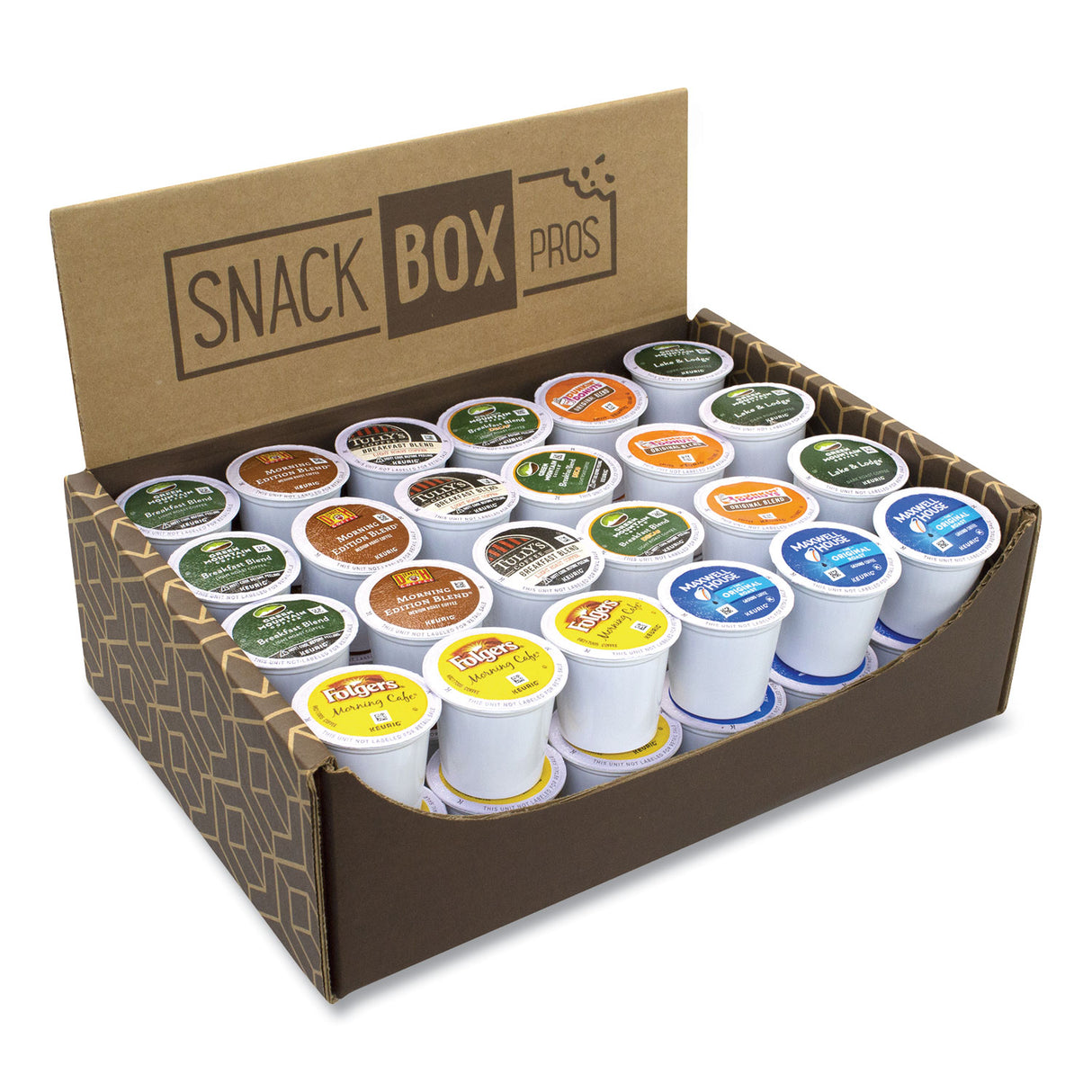 Snack Box Pros What's for Breakfast K-Cup Assortment, 48/Box (70000039)