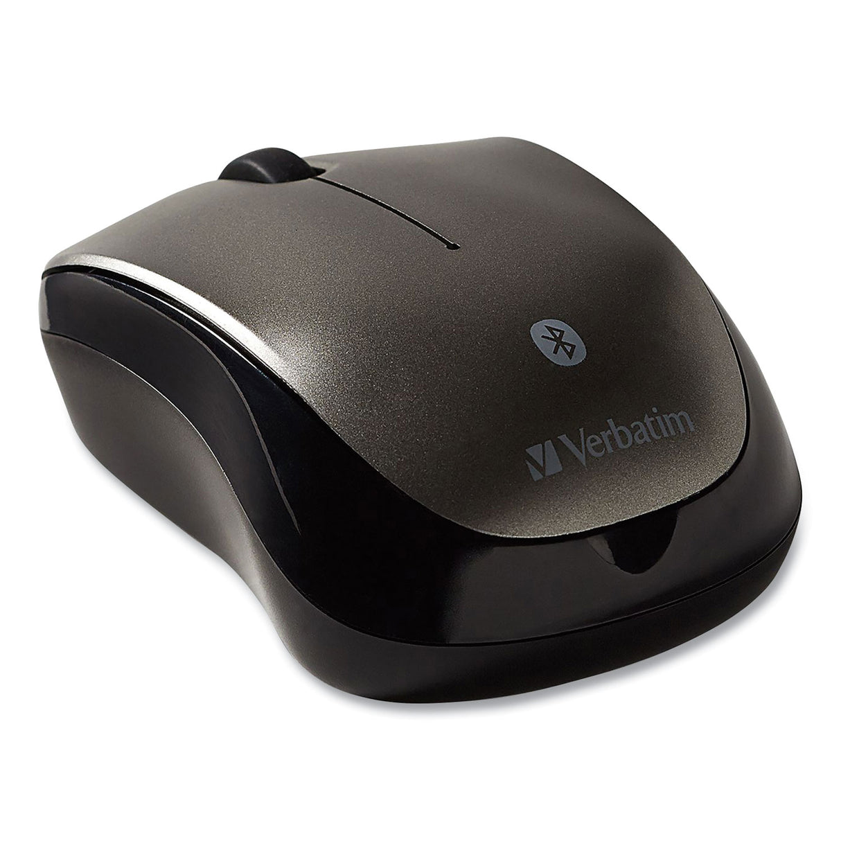 Verbatim Bluetooth Wireless Tablet Multi-Trac Blue LED Mouse, 2.4 GHz Frequency/30 ft Wireless Range, Left/Right Hand Use, Graphite (98590)