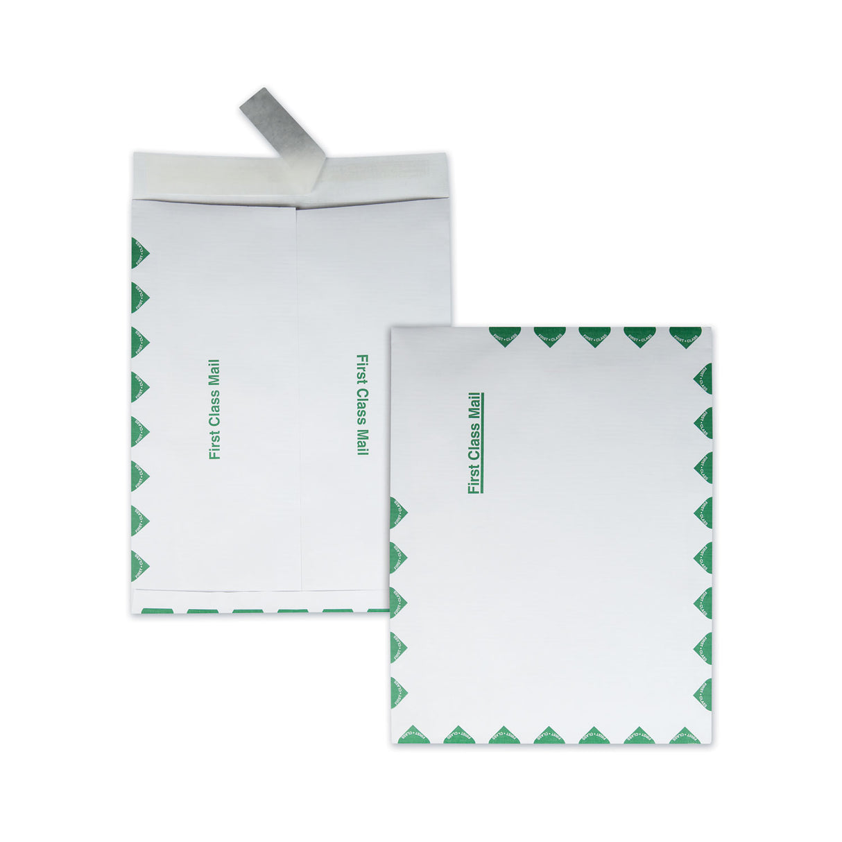 Quality Park Ship-Lite Envelope, First Class, #13 1/2, Cheese Blade Flap, Redi-Strip Adhesive Closure, 10 x 13, White, 100/Box (S3625)