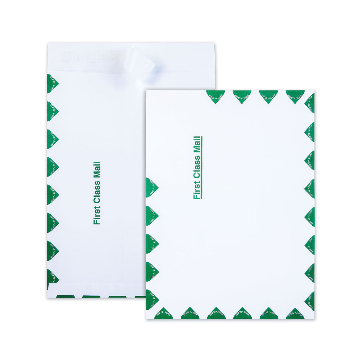 Quality Park Ship-Lite Envelope, First Class, #10 1/2, Cheese Blade Flap, Redi-Strip Adhesive Closure, 9 x 12, White, 100/Box (S3615)