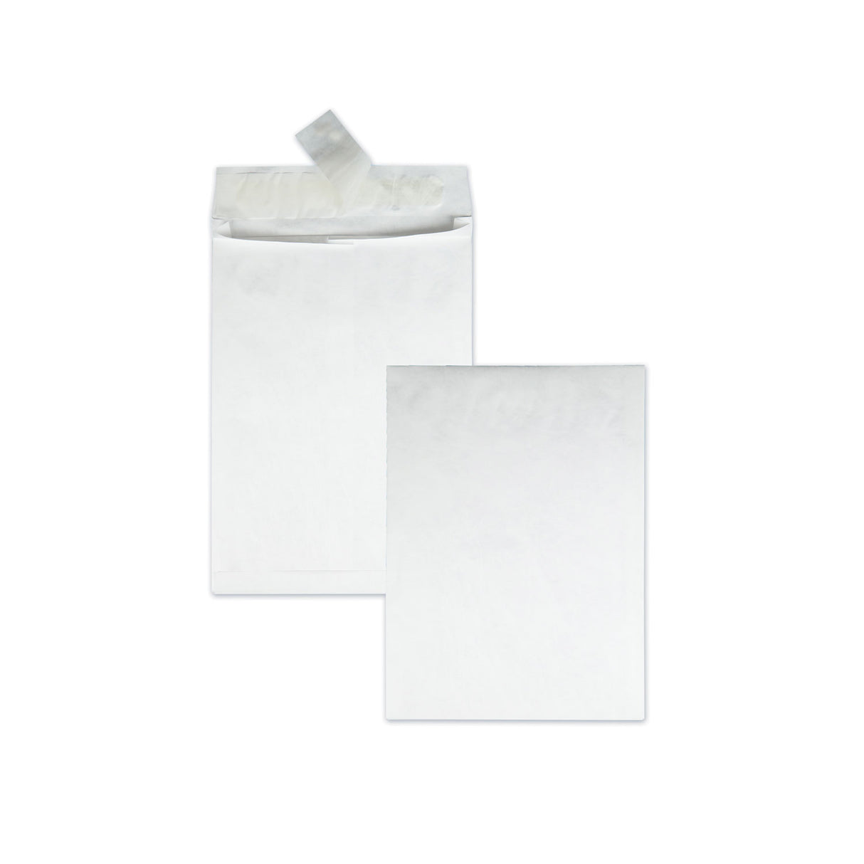 Survivor Light 14 lb Tyvek Open End Expansion Mailer Value Pack, #13 1/2, Flip-Stik Flap, Redi-Strip Closure, 10 x 13, White, 100/CT (R4500)