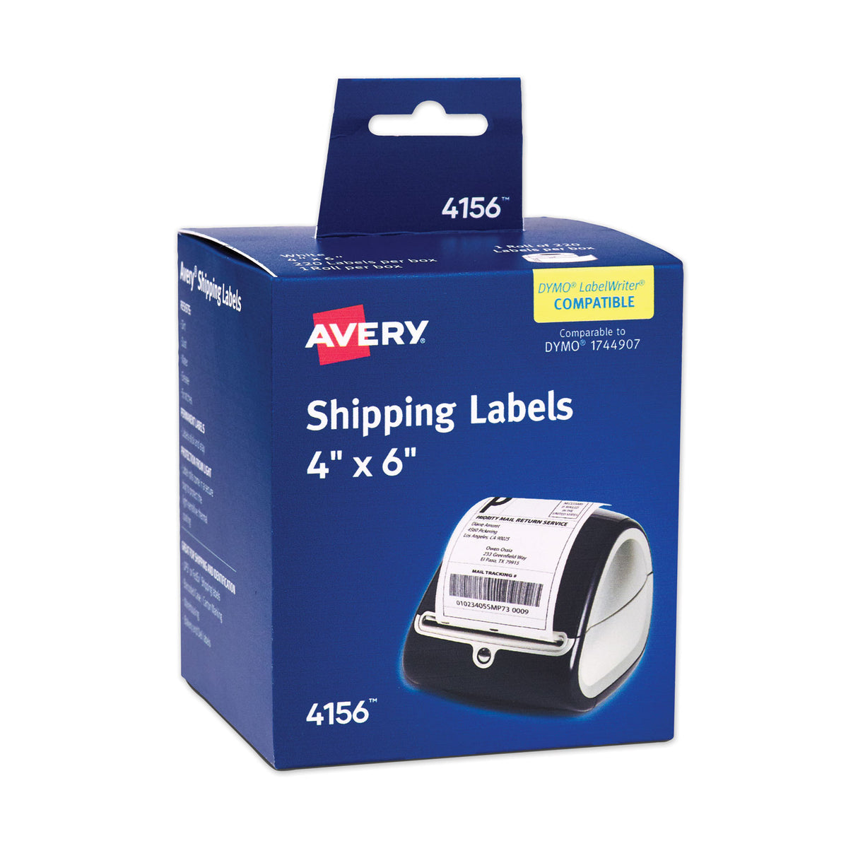 Avery Multipurpose Thermal Labels, 4 x 6, White, 220/Roll (4156)