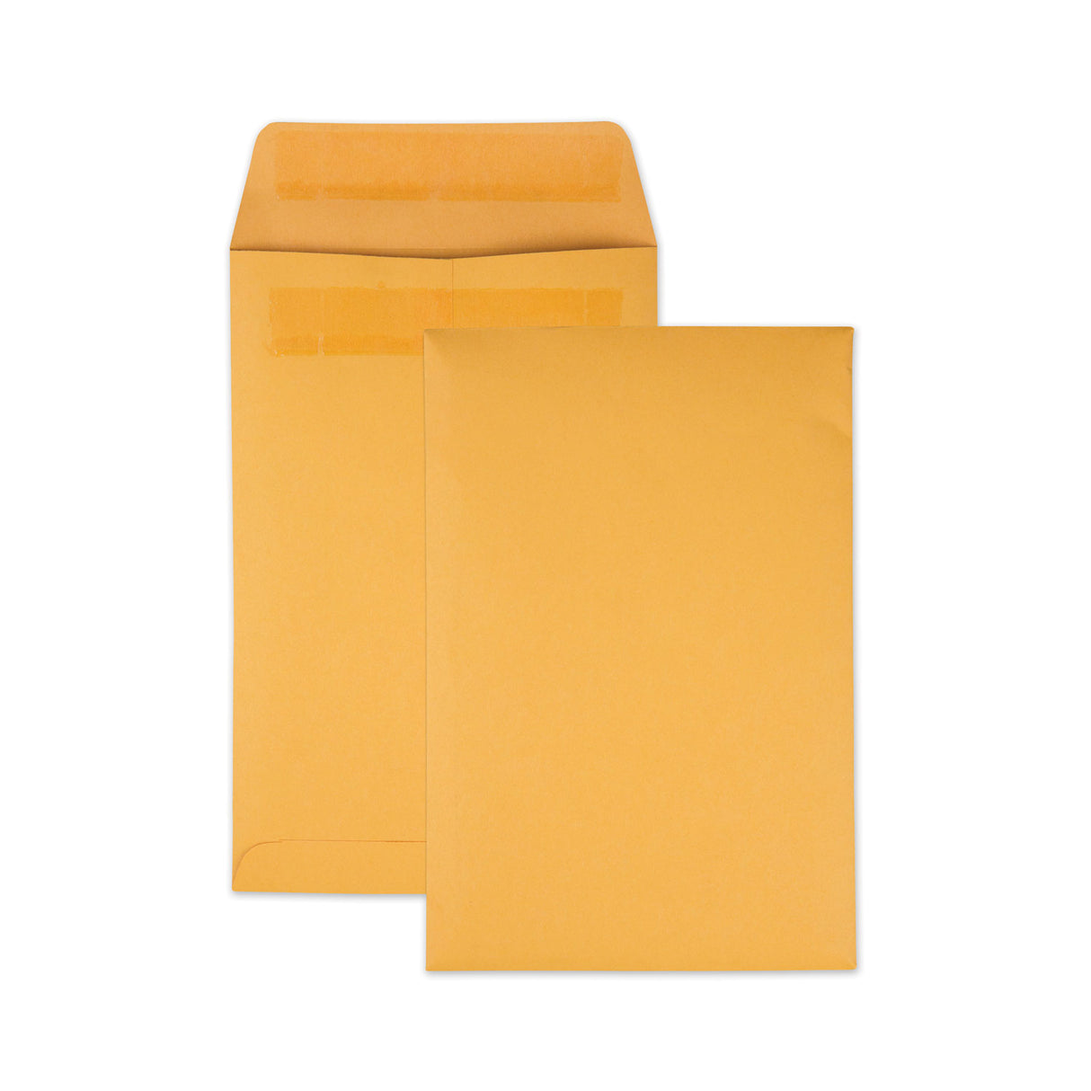 Quality Park Redi-Seal Catalog Envelope, #1 3/4, Cheese Blade Flap, Redi-Seal Adhesive Closure, 6.5 x 9.5, Brown Kraft, 250/Box (43362)
