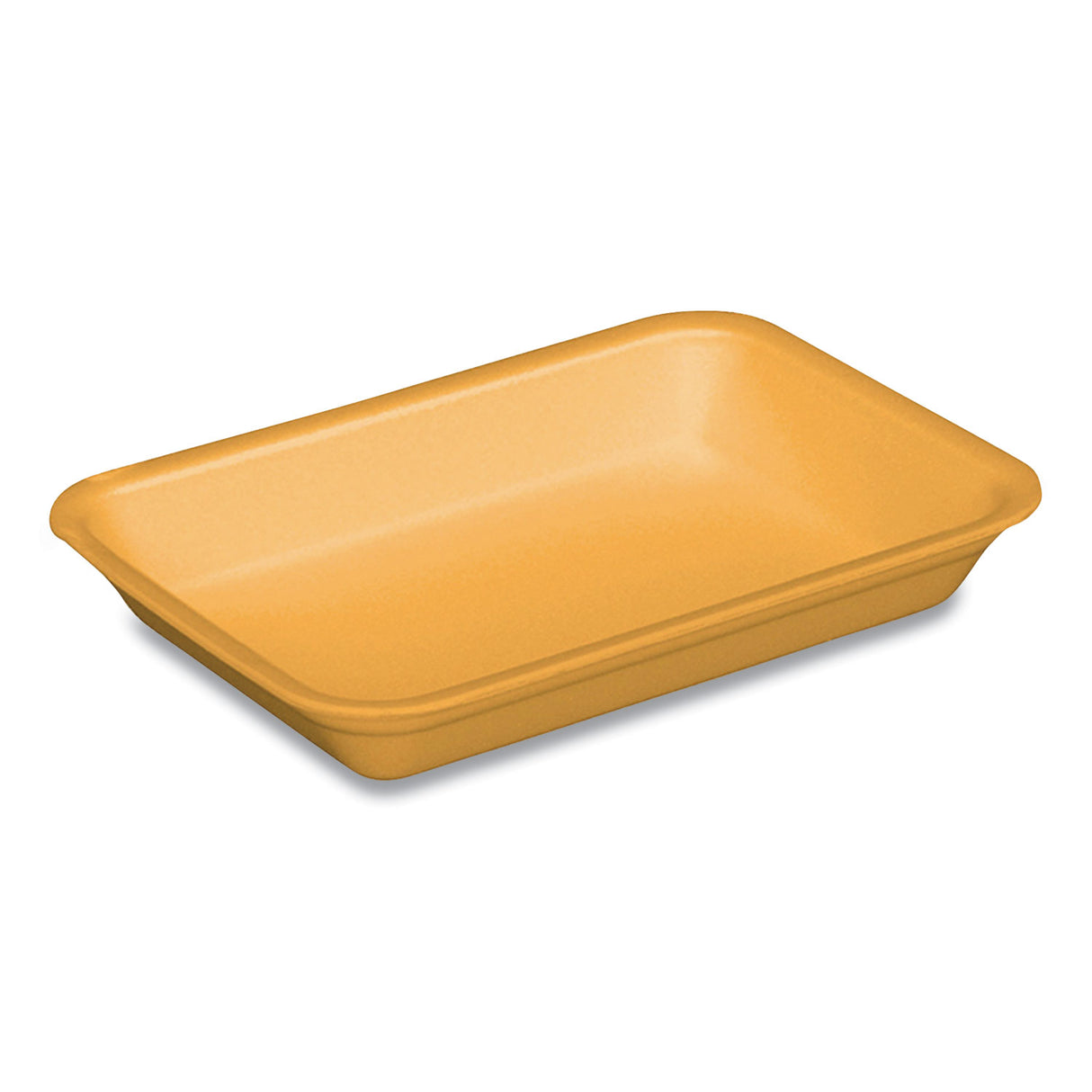 Pactiv Supermarket Tray, #4D, 8.63 x 6.56 x 1.27, Yellow, Foam, 400/Carton (51P304D)