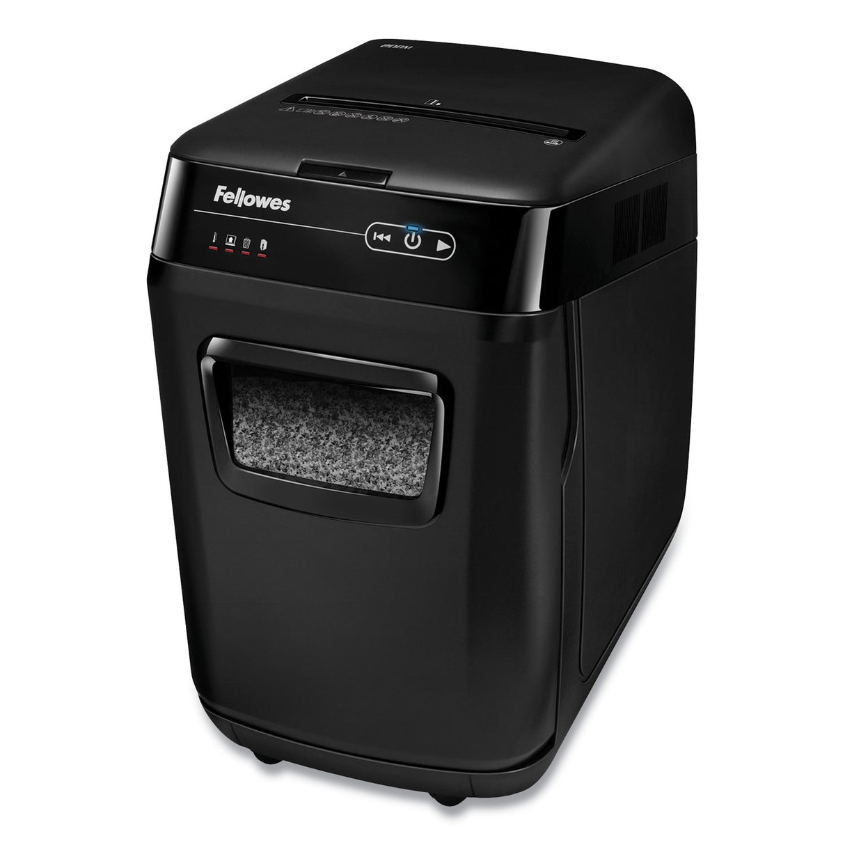 Fellowes AutoMax 200M Auto Feed Micro-Cut Shredder, 200 Auto/10 Manual Sheet Capacity (4656201)