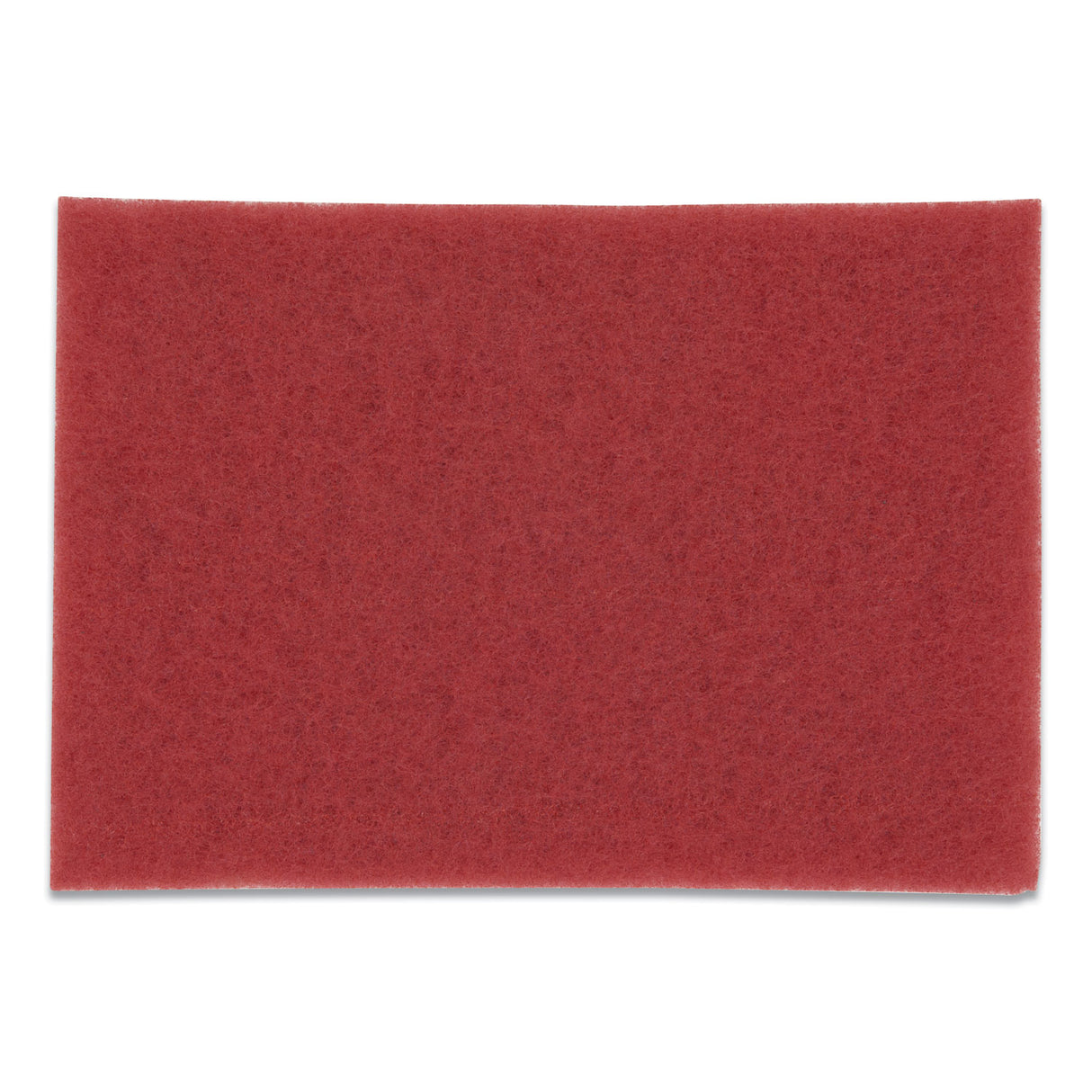3M Low-Speed Buffer Floor Pads 5100, 20 x 14, Red, 10/Carton (59258)