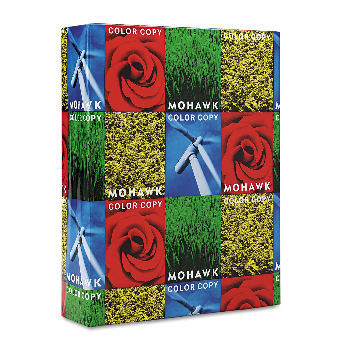Mohawk Color Copy Recycled Paper, 94 Bright, 28 lb Bond Weight, 8.5 x 11, PC White, 500/Ream (54301)