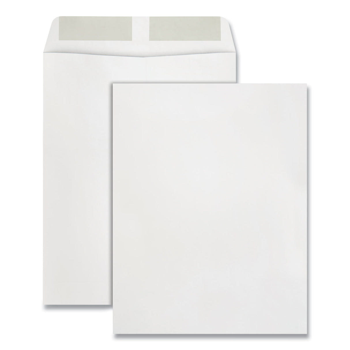 Quality Park Catalog Envelope, 28 lb Bond Weight Paper, #13 1/2, Square Flap, Gummed Closure, 10 x 13, White, 250/Box (41689)