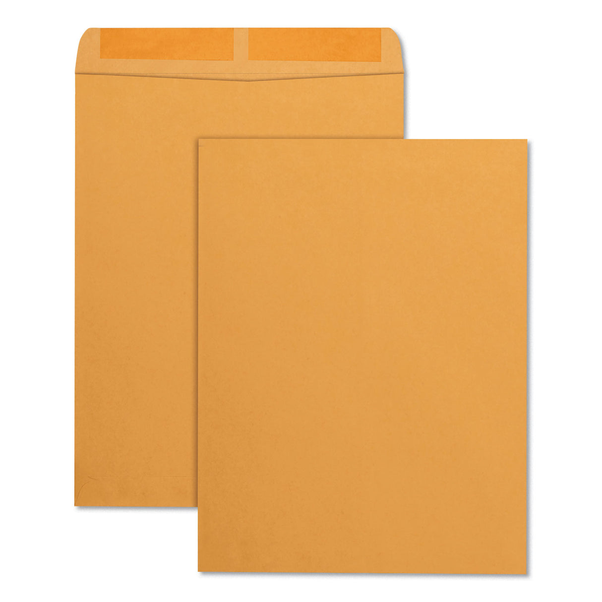 Quality Park Catalog Envelope, 28 lb Bond Weight Kraft, #13 1/2, Square Flap, Gummed Closure, 10 x 13, Brown Kraft, 250/Box (41665)