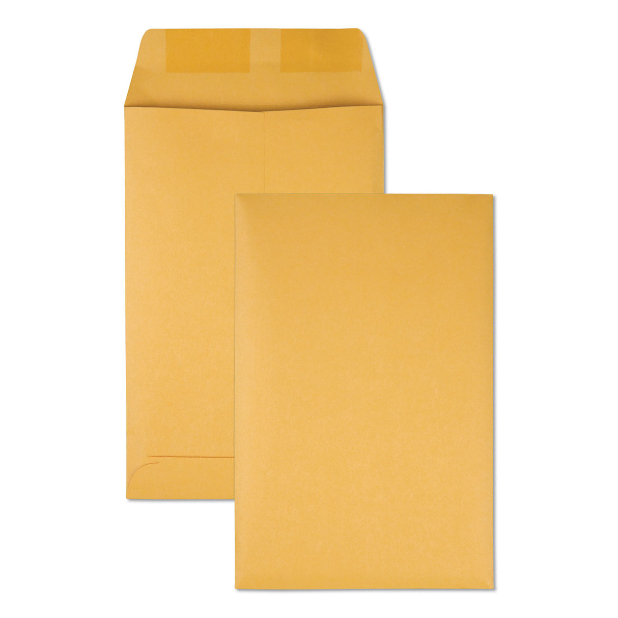 Quality Park Catalog Envelope, 28 lb Bond Weight Kraft, #1 3/4, Square Flap, Gummed Closure, 6.5 x 9.5, Brown Kraft, 500/Box (40865)
