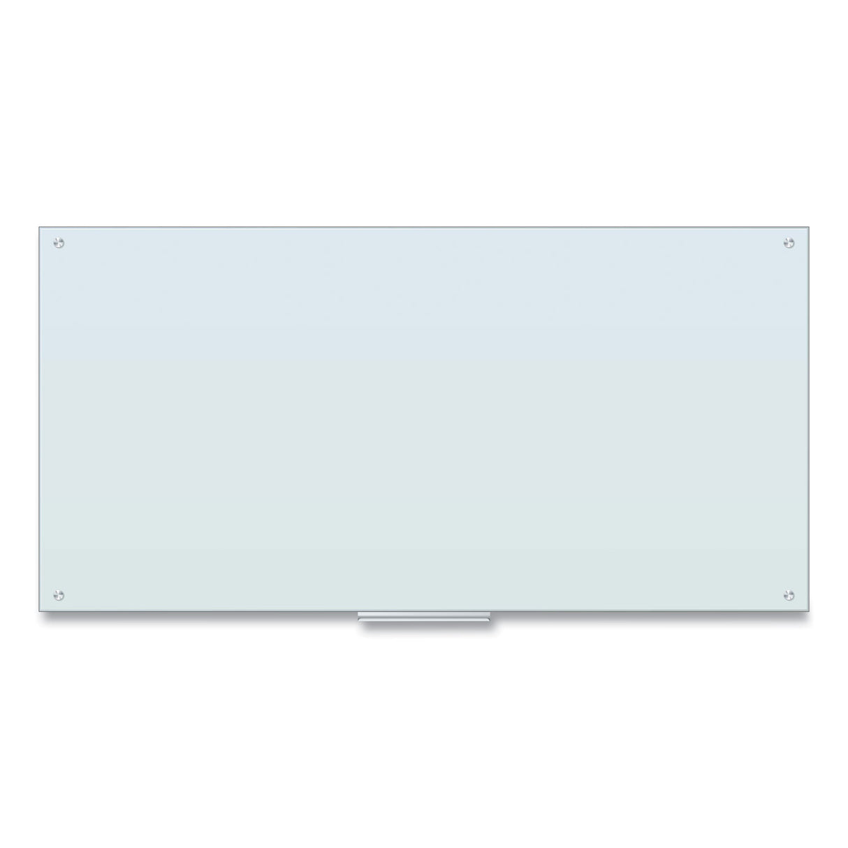 U Brands Glass Dry Erase Board, 70 x 35, White Surface (123U0001)