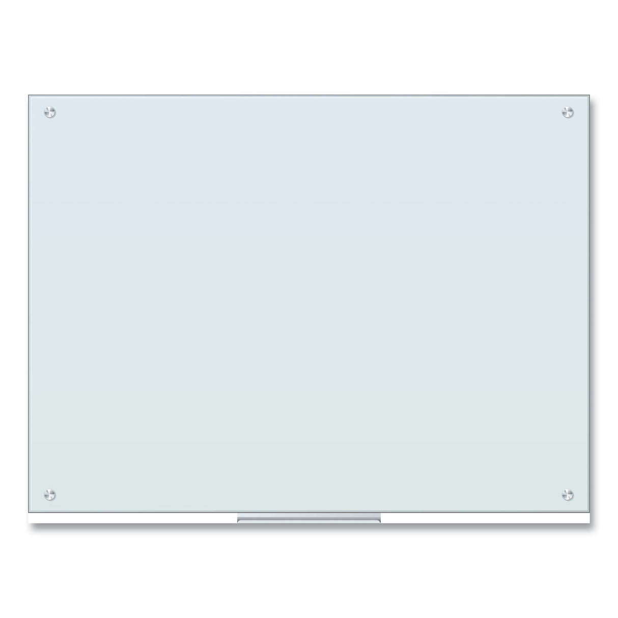 U Brands Glass Dry Erase Board, 47 x 35, White Surface (121U0001)