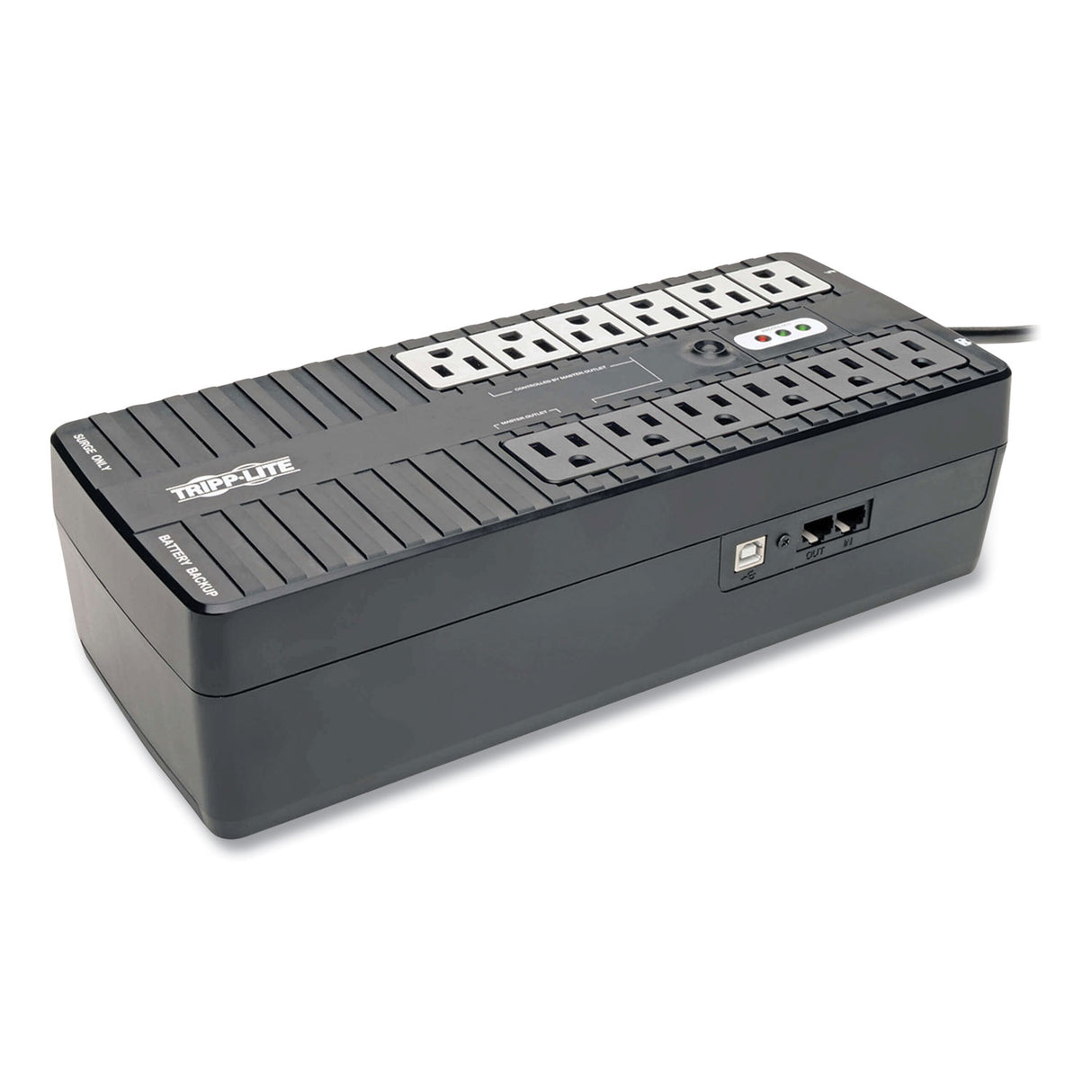 Tripp Lite ECO Series Energy-Saving Standby UPS with USB, 12 Outlets, 750 VA, 420 J (ECO750UPS)