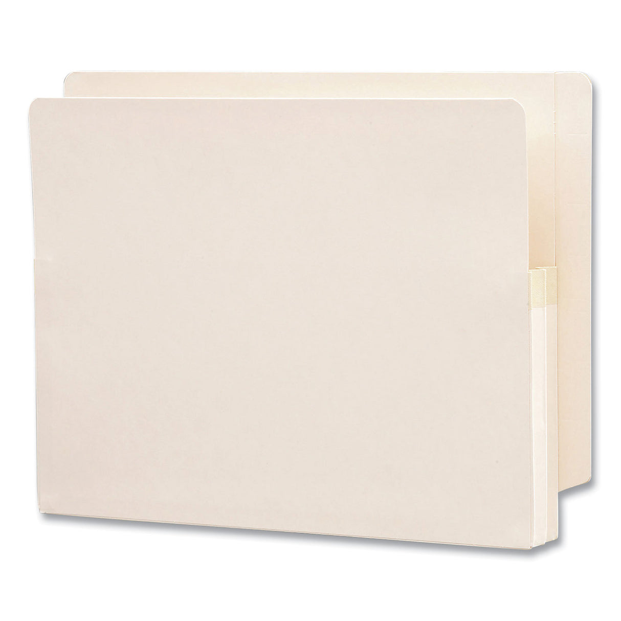 Smead Manila End Tab File Pockets, 1.75" Expansion, Letter Size, Manila, 25/Box (75114)