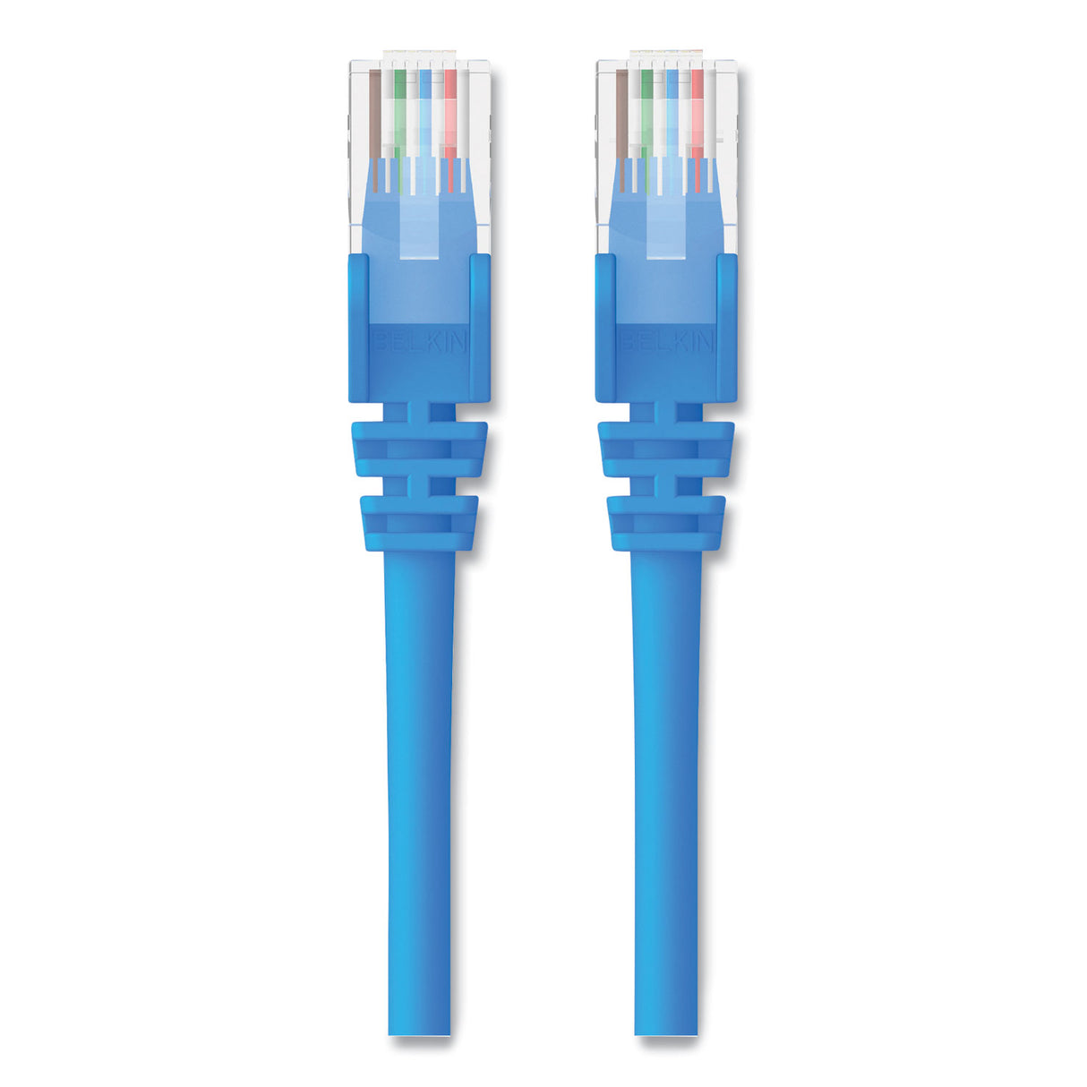 Belkin CAT6 UTP Computer Patch Cable, 2 ft, Blue (A3L98002BLUS)