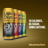Iced Tea Variety 12-Pack (19.2 Oz Cans) (Grim Leafer, Rest in Peach, Dead Billionaire, Green Guillotine)