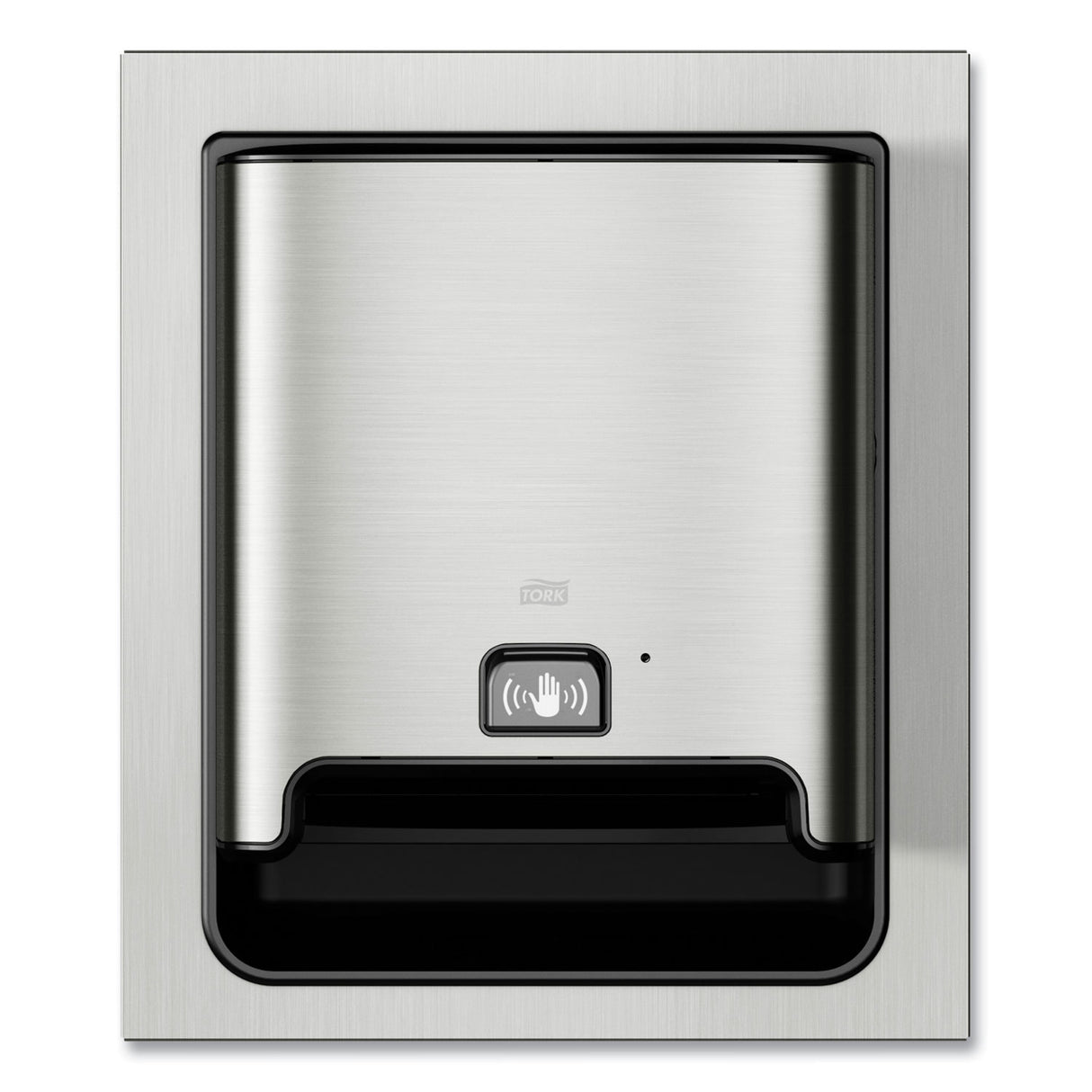 Tork Image Design Matic Hand Towel Roll Dispenser with Intuition Sensor, In-Wall Recessed, 17.64 x 7.87 x 20.55, Stainless Steel (461223)