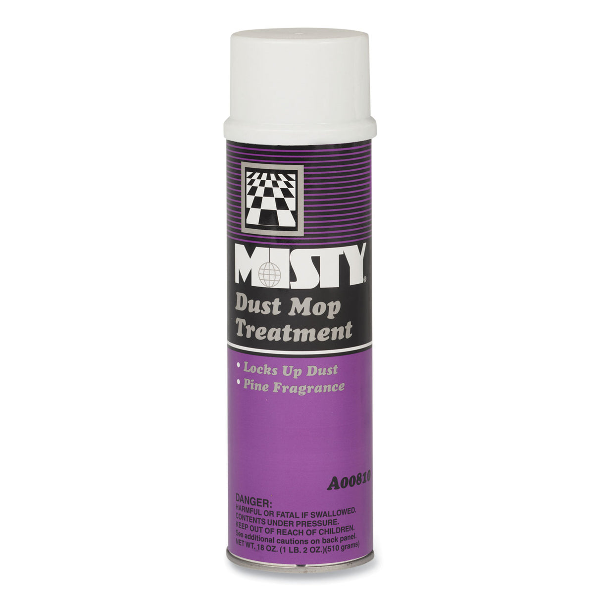 Misty Dust Mop Treatment, Pine, 20 oz Aerosol Spray, 12/Carton (1003402)
