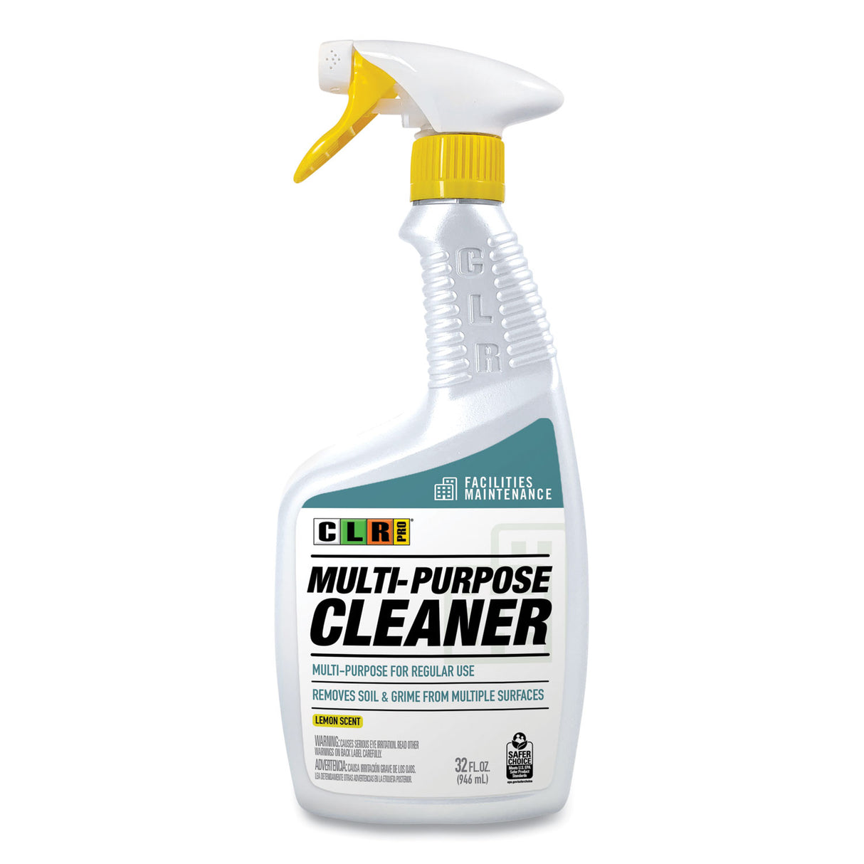 CLR PRO Multi-Purpose Cleaner, Lemon Scent, 32 oz Bottle, 6/Carton (FMMPC326PRO)