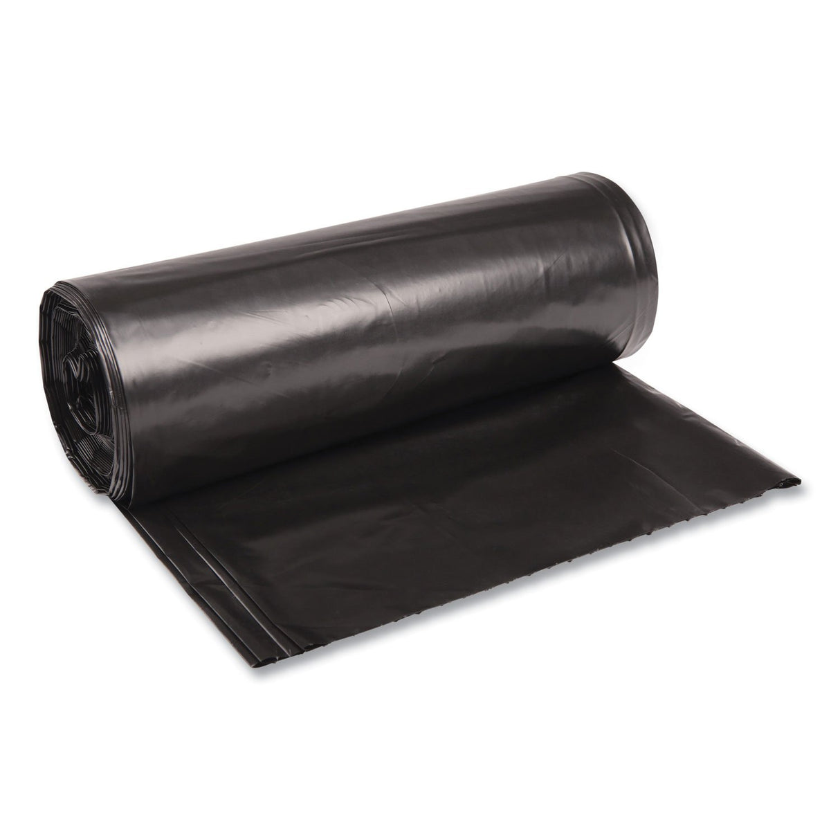 Boardwalk® 60 Gallon Black Garbage Bags, 38x58, 1.6mil, 100 Bags, BWK523