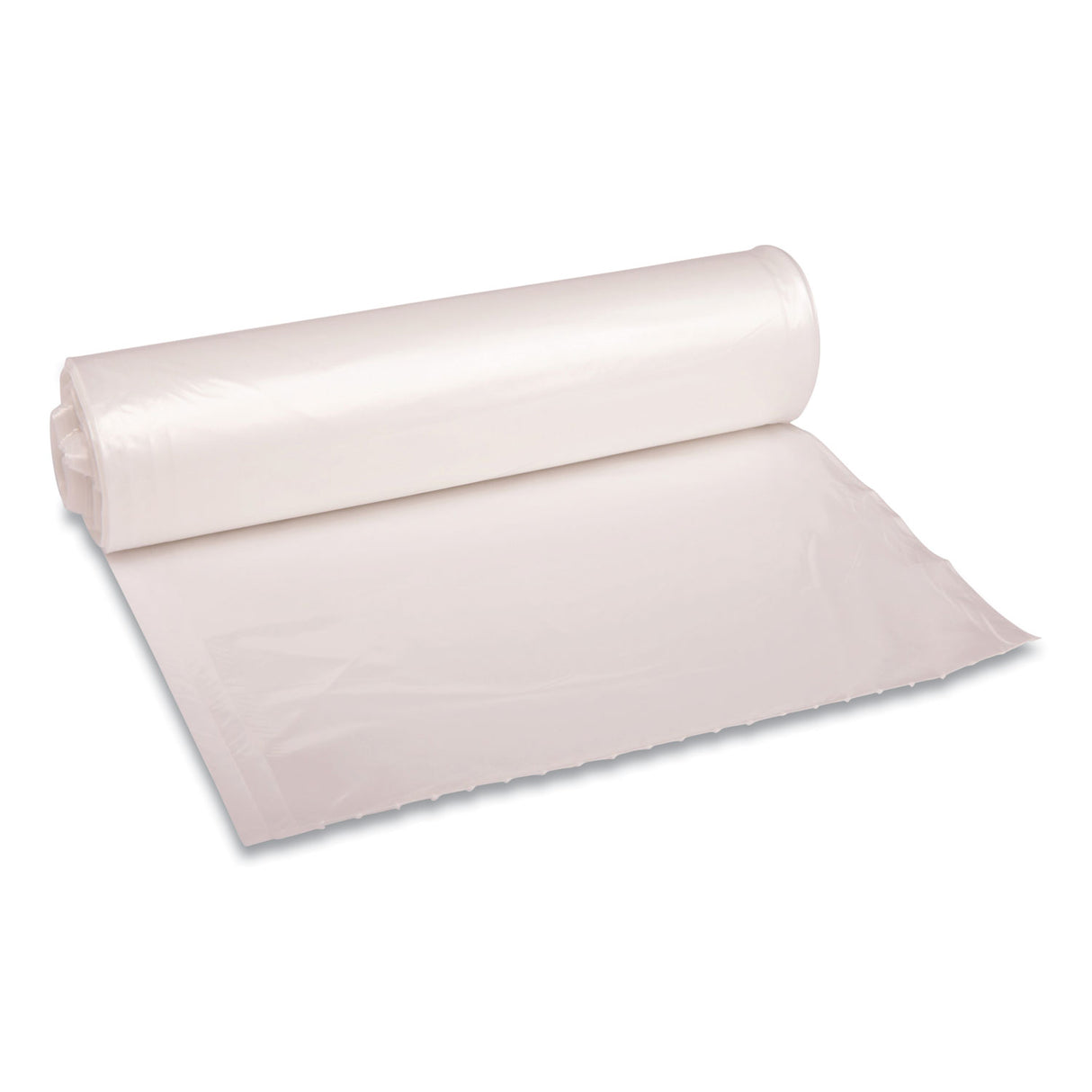 Boardwalk® 33 Gallon Clear Garbage Bags, 33x39, 1.1mil, 100 Bags, BWK530