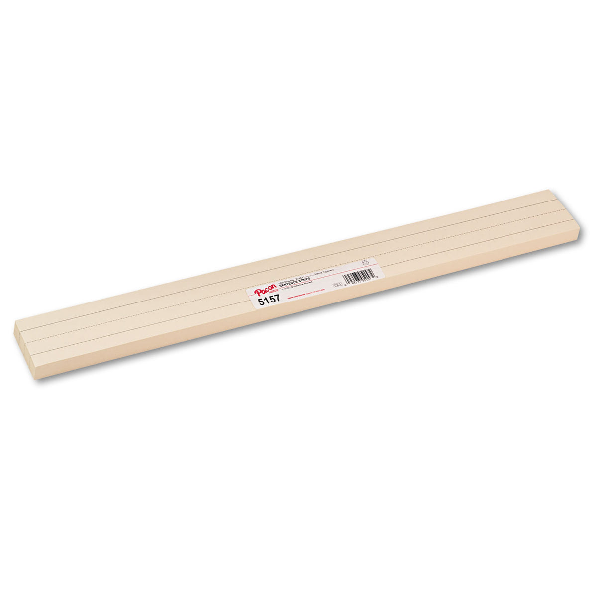 Pacon Sentence Strips, 24 x 3, Manila, 100/Pack (5157)