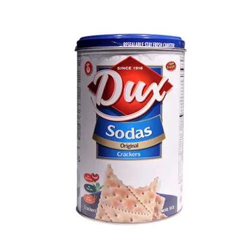 Dux Unsalted Crackers (40 oz) | Thin, Crisp Snack Crackers Dux