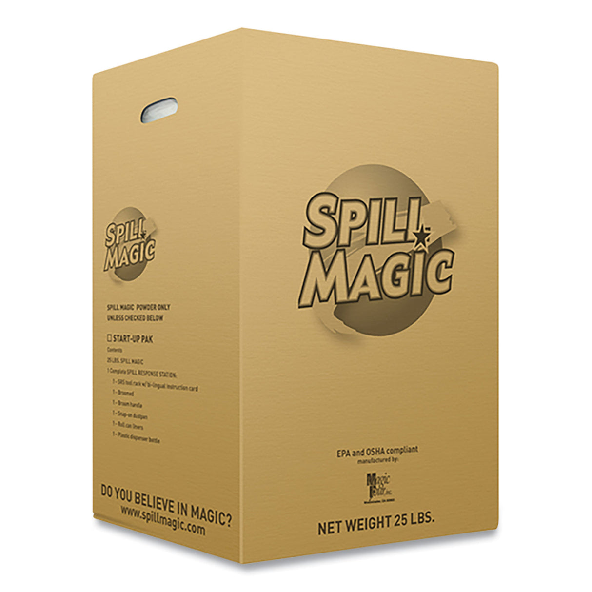 Spill Magic Sorbent, 25 lb Box (SM103)