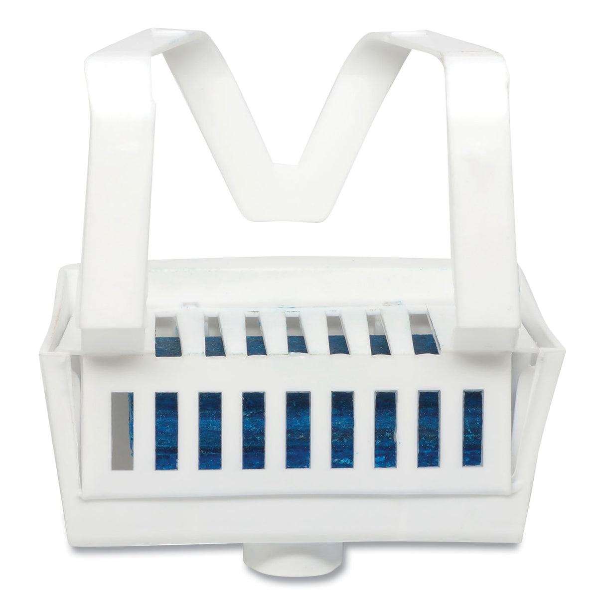 Big-D Non-Para Toilet Bowl Block, Lasts 30 Days, Evergreen Scent, White, 12/Box (661)