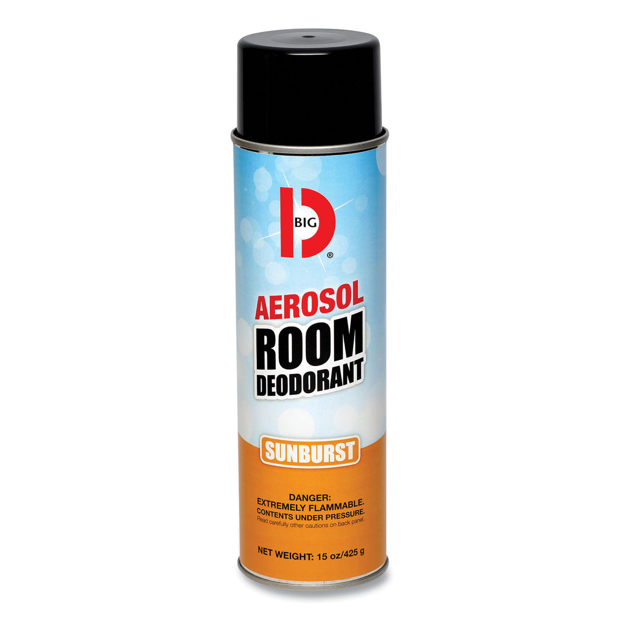 Big-D Aerosol Room Deodorant, Sunburst Scent, 15 oz Can, 12/Carton (351)
