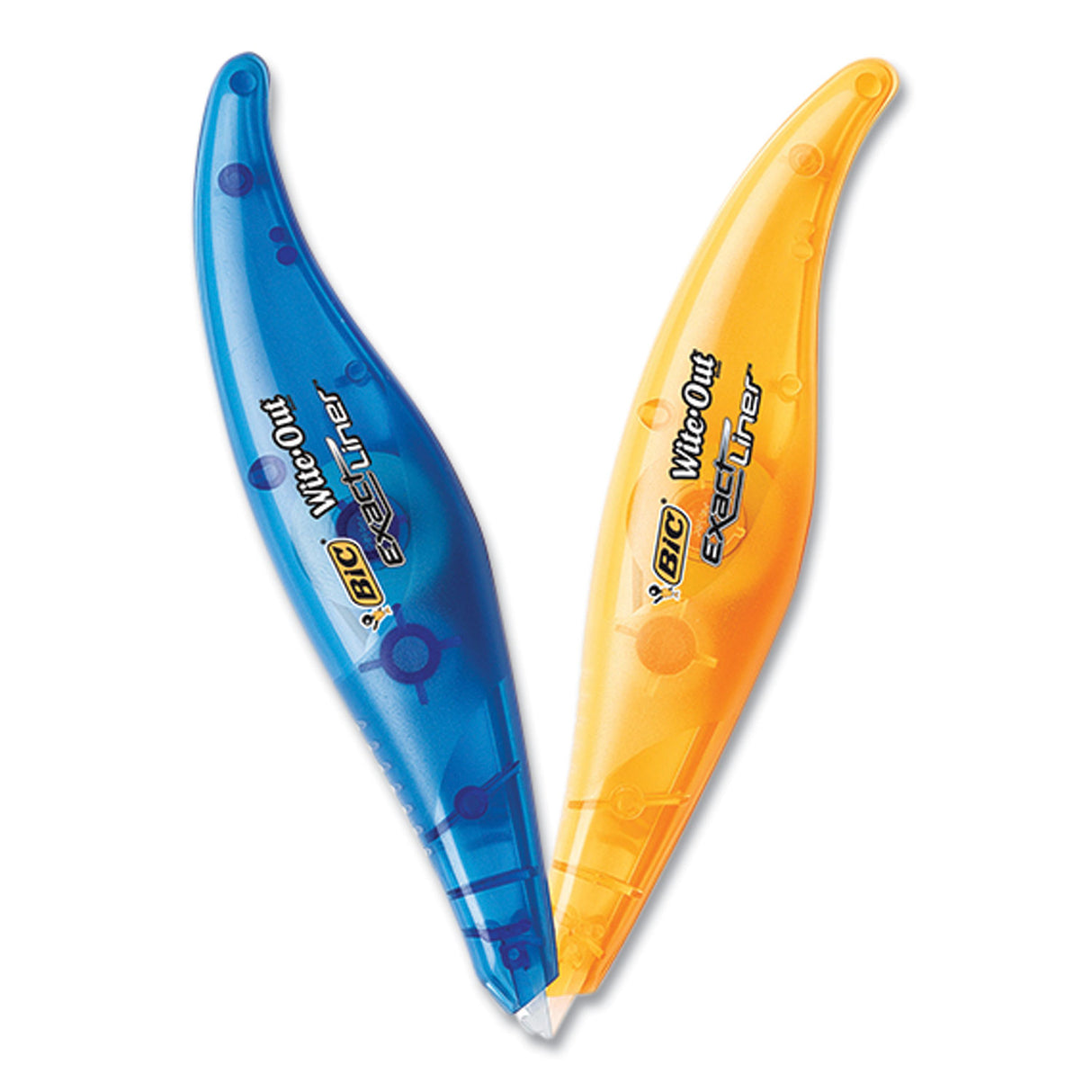 BIC Wite-Out Brand Exact Liner Correction Tape, Non-Refillable, 0.2" x 236", 4/Pack (WOELP418)