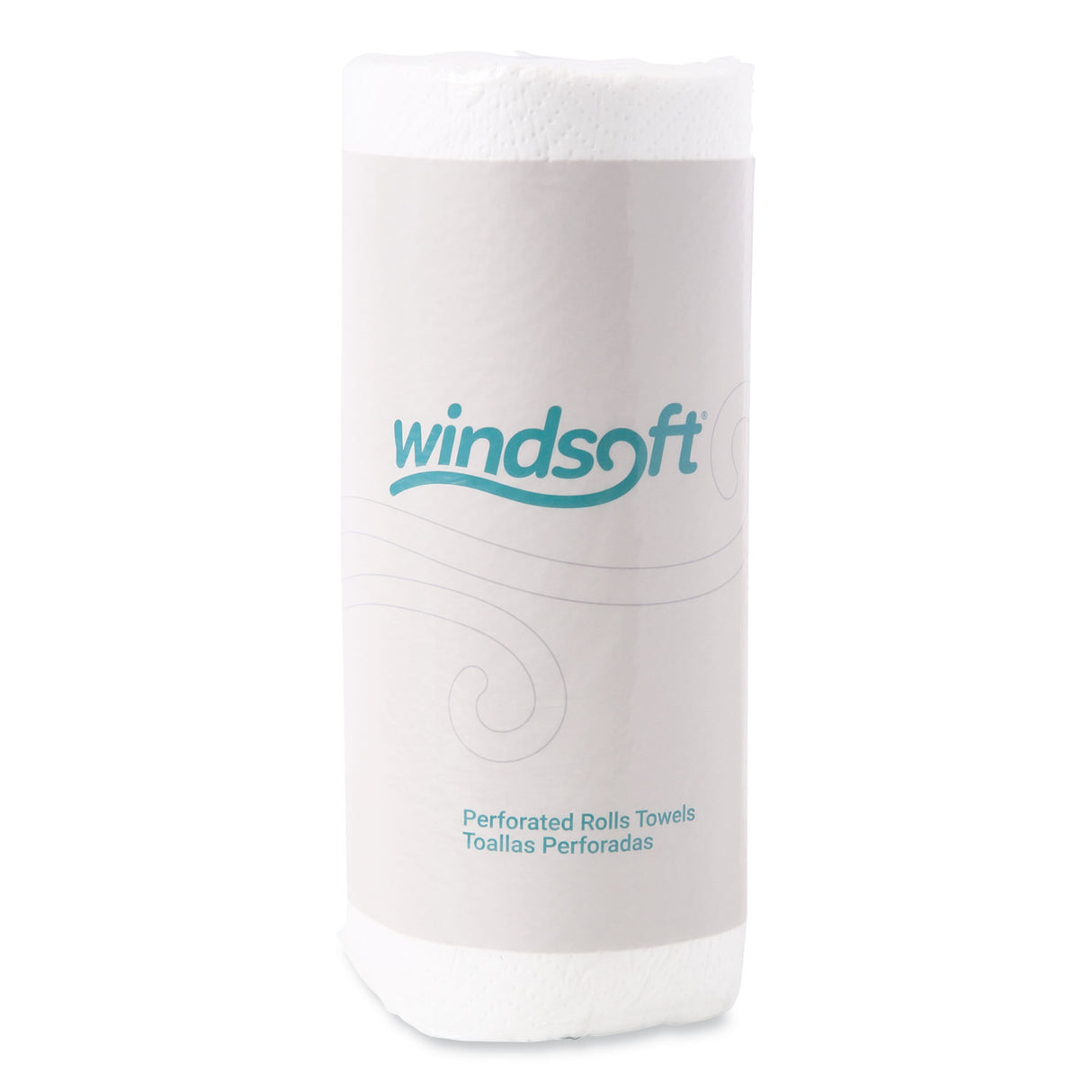 Windsoft Kitchen Roll Towels, 2-Ply, 11 x 8.8, White, 100/Roll, 30 Rolls/Carton (WIN1220CT)