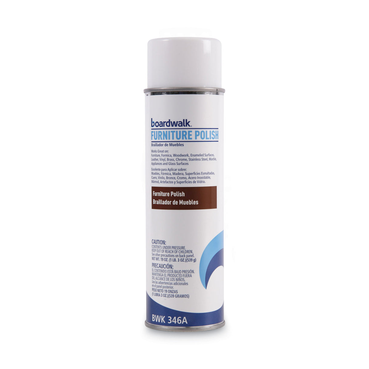 Boardwalk® Furniture Polish, Lemon Scent, 19 oz Aerosol Can (BWK346AEA)