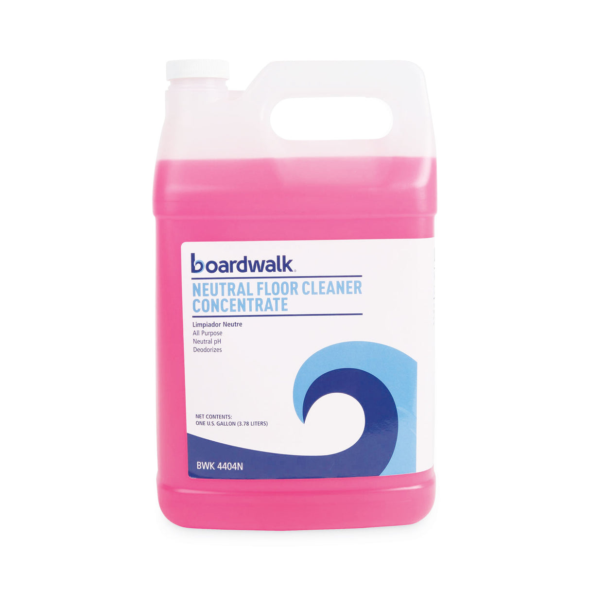 Boardwalk® Neutral Floor Cleaner, Lemon Scent, 1 Gallon (BWK4404NEA)