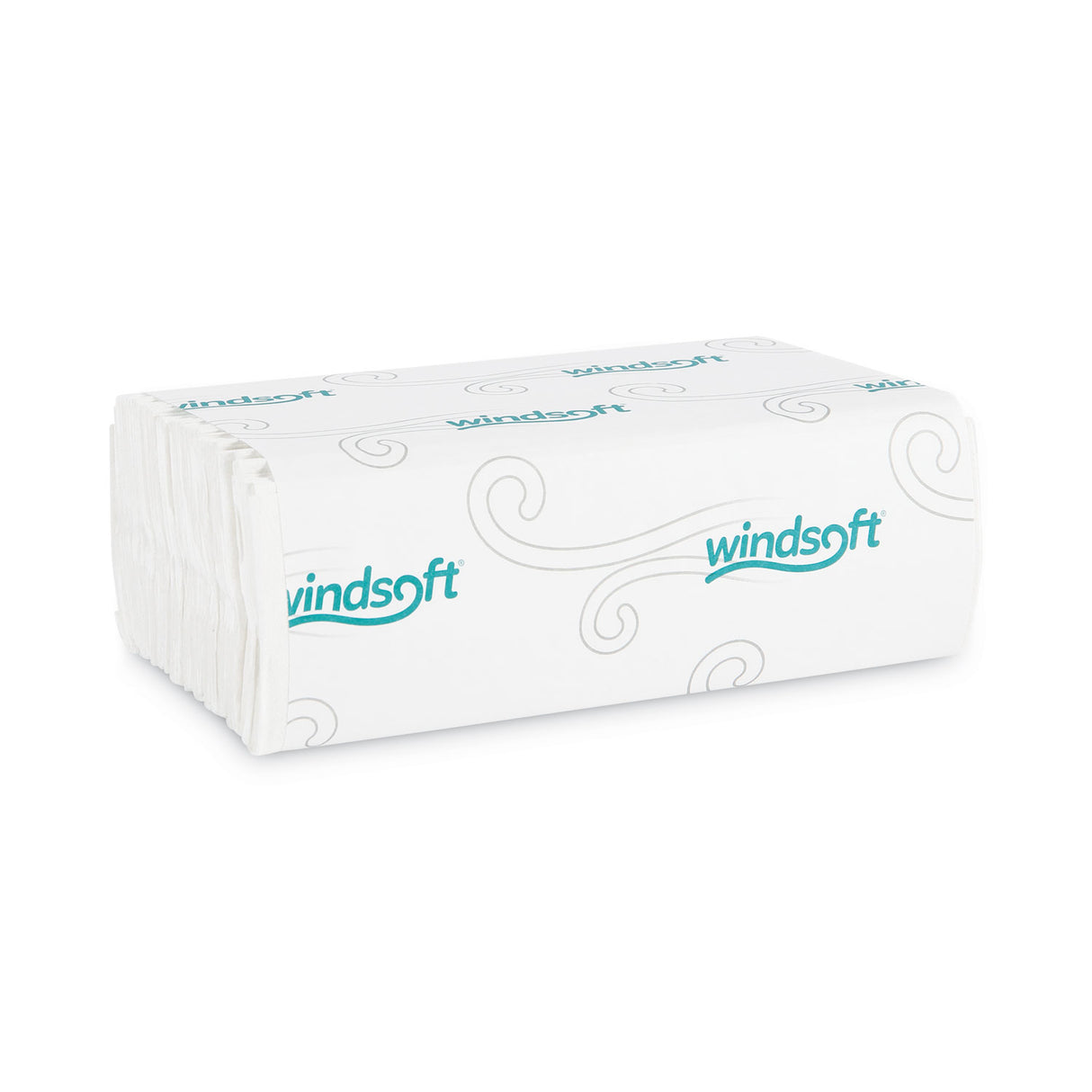 Windsoft,® C-Fold Paper Towels, 1-Ply, White, 2400 Towels (WIN101)