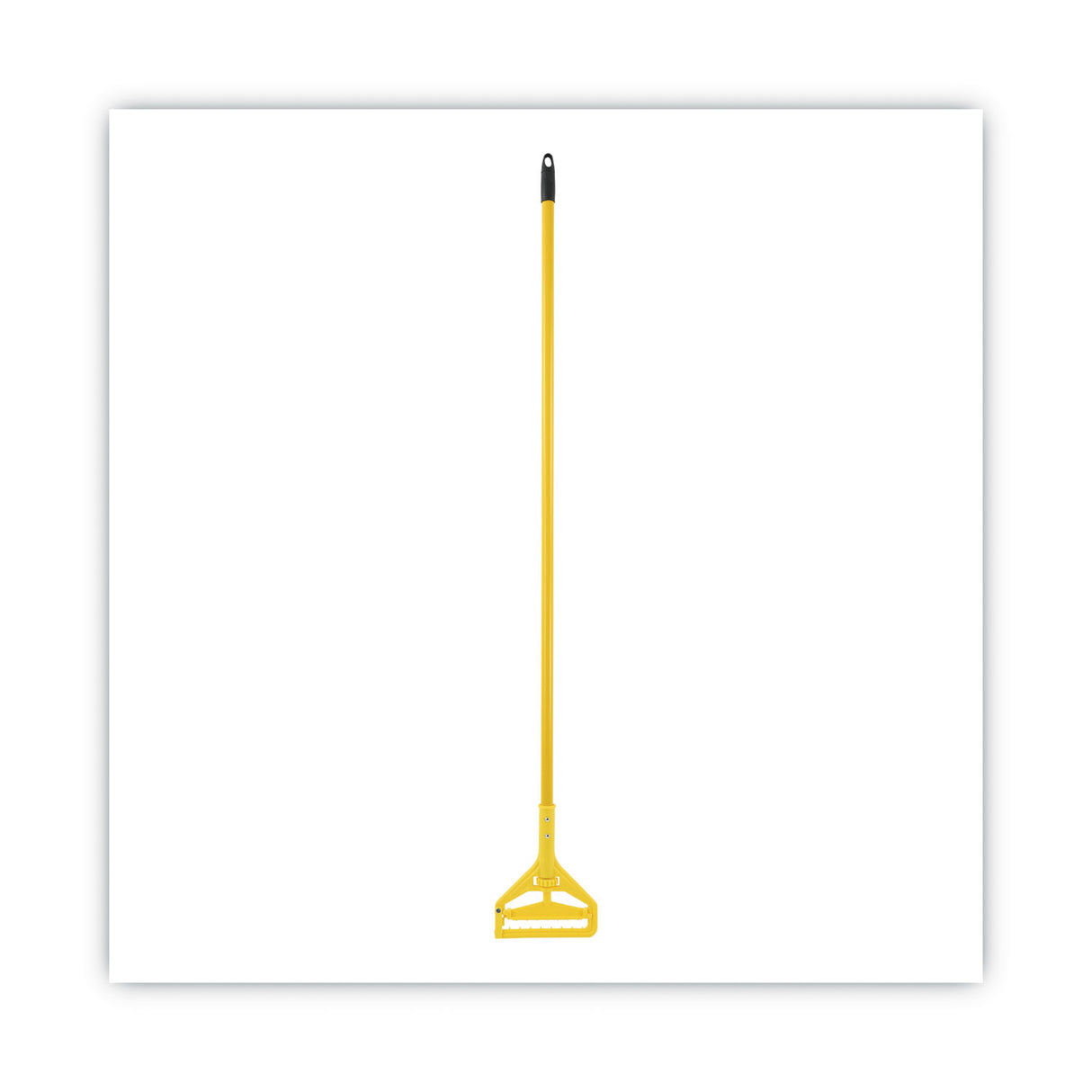 Boardwalk® Side-Latch Plastic Mop Head Handle, 60" Aluminum Handle (BWK620)