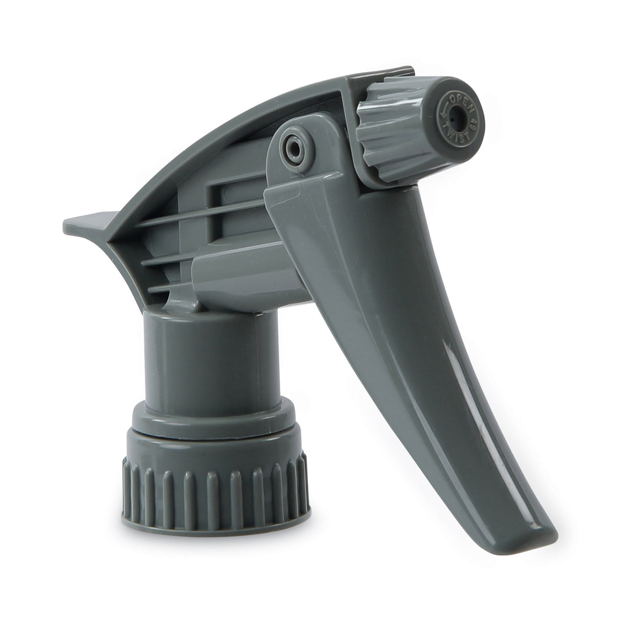 Boardwalk® Chemical-Resistant Trigger Sprayer 320CR, Gray, 24 Sprayers (BWK72109)