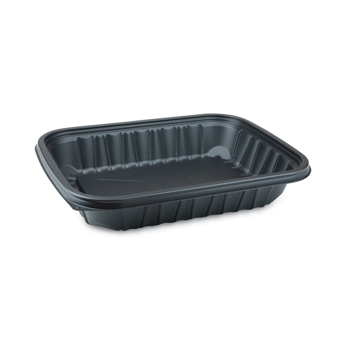 Pactiv EarthChoice Entree2Go Takeout Container, 64 oz, 11.75 x 8.75 x 2.13, Black, Plastic, 200/Carton (YCNB12X96400)