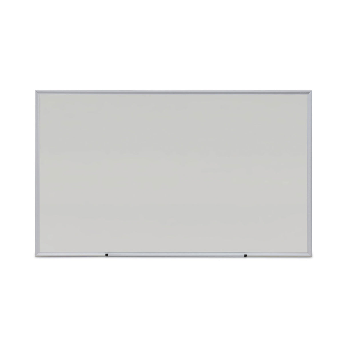 Universal Deluxe Melamine Dry Erase Board, 60 x 36, Melamine White Surface, Silver Anodized Aluminum Frame (UNV43625)