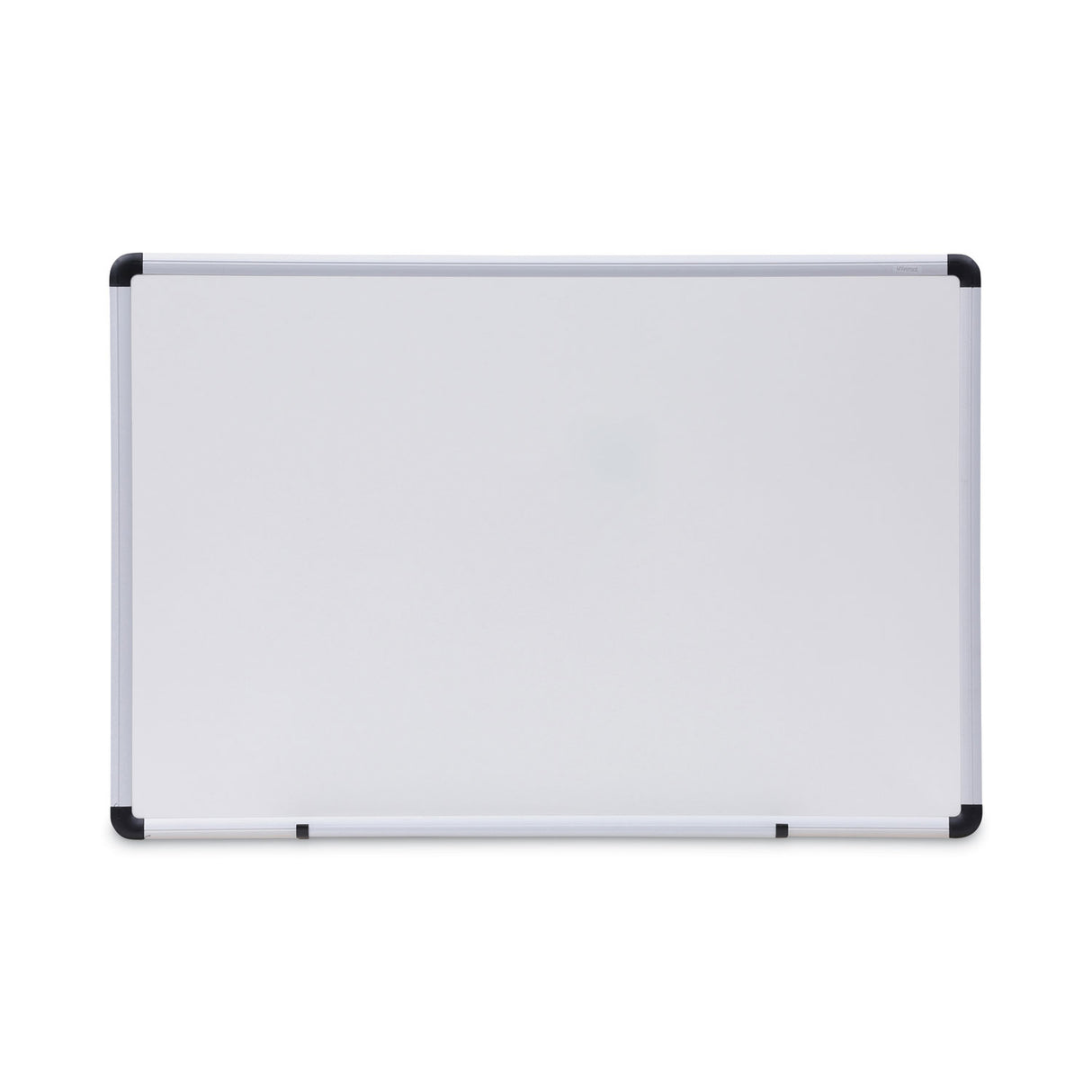Universal Modern Melamine Dry Erase Board with Aluminum Frame, 36 x 24, White Surface (UNV43723)