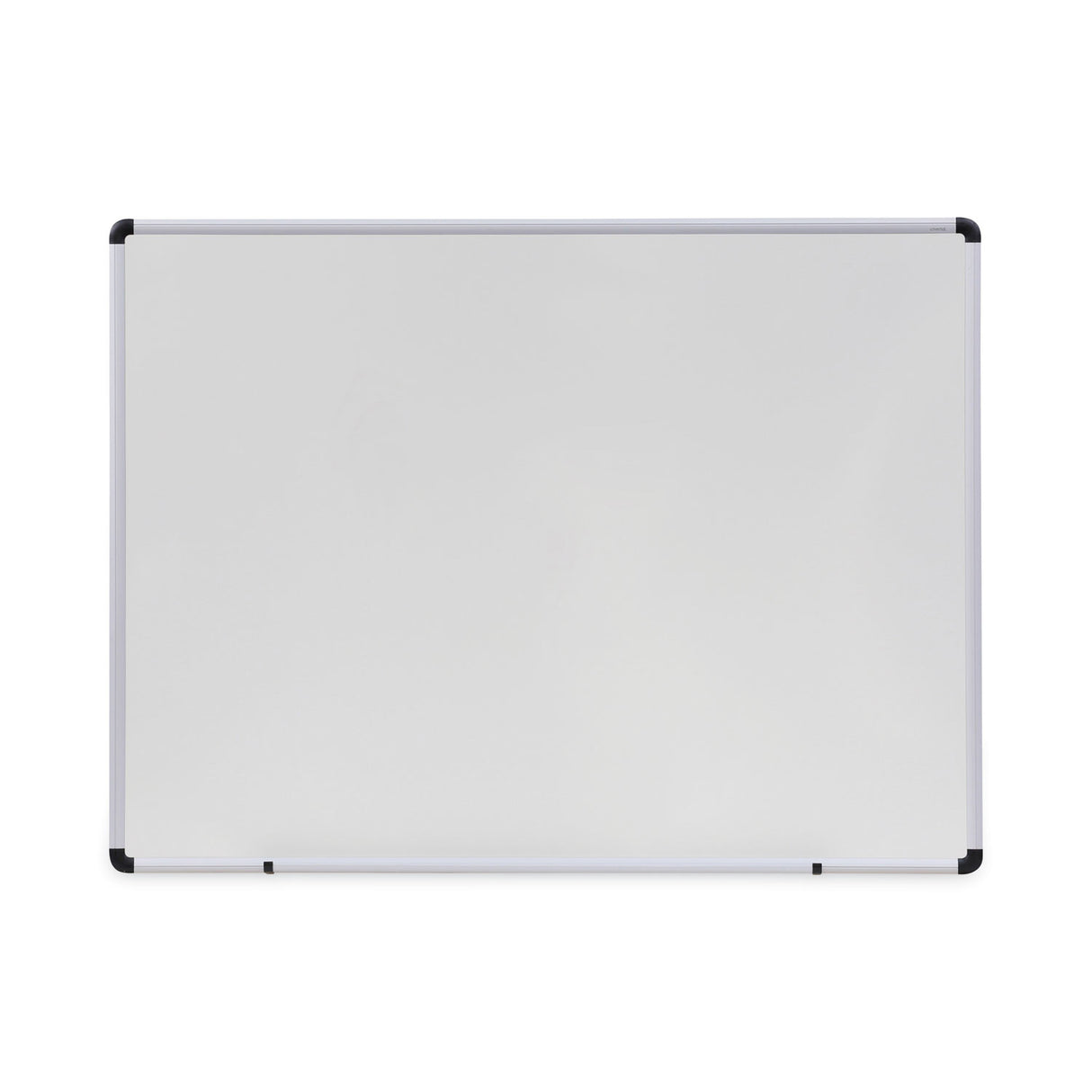 Universal Modern Melamine Dry Erase Board with Aluminum Frame, 48 x 36, White Surface (UNV43724)