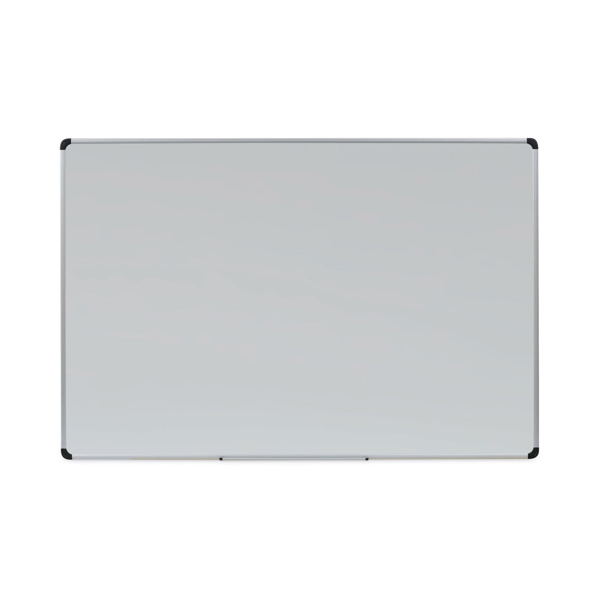Universal Magnetic Steel Dry Erase Marker Board, 72 x 48, White Surface, Aluminum/Plastic Frame (UNV43735)